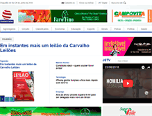 Tablet Screenshot of jovemsulnews.com.br